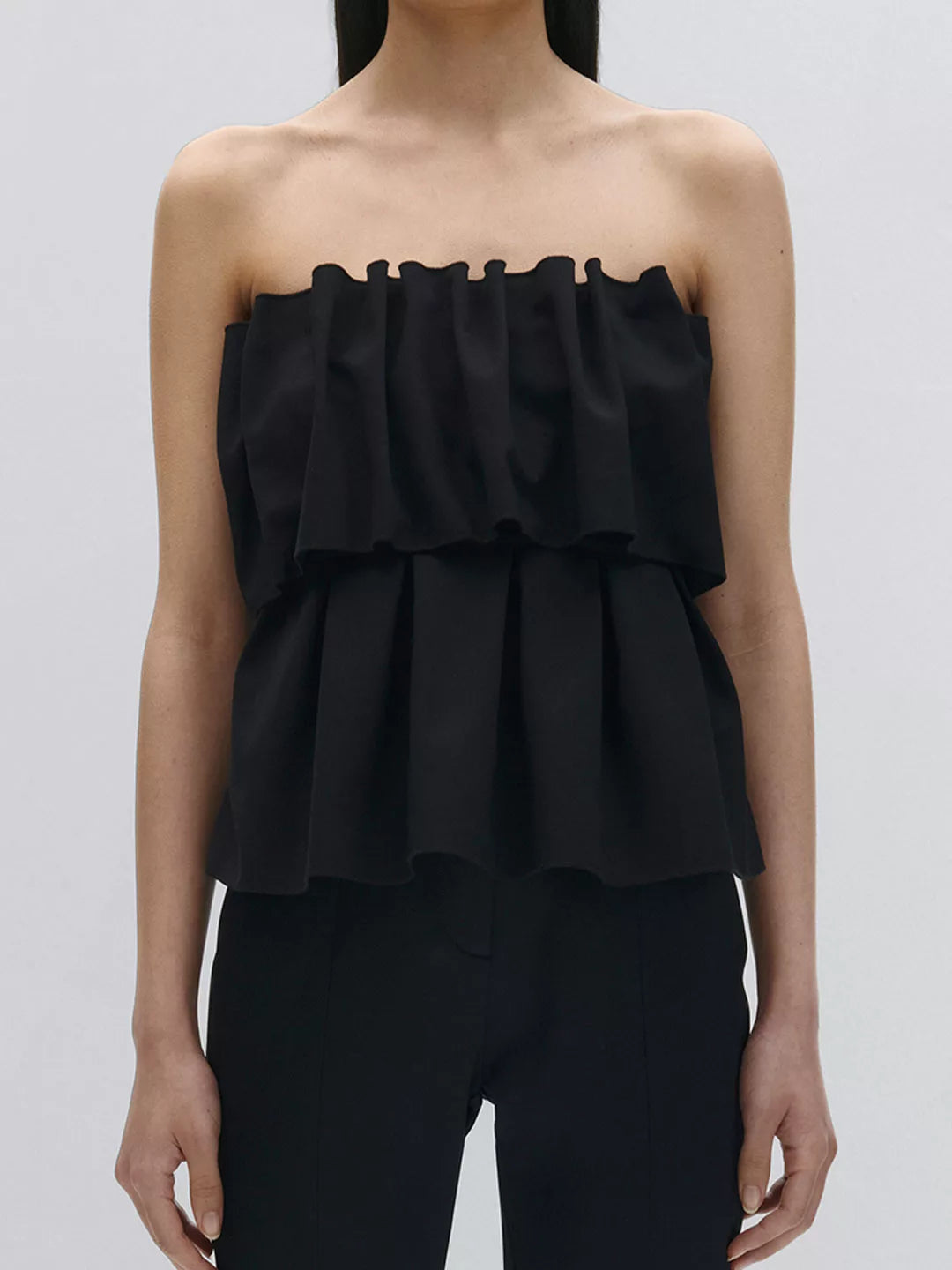 Sculpted Tube Top