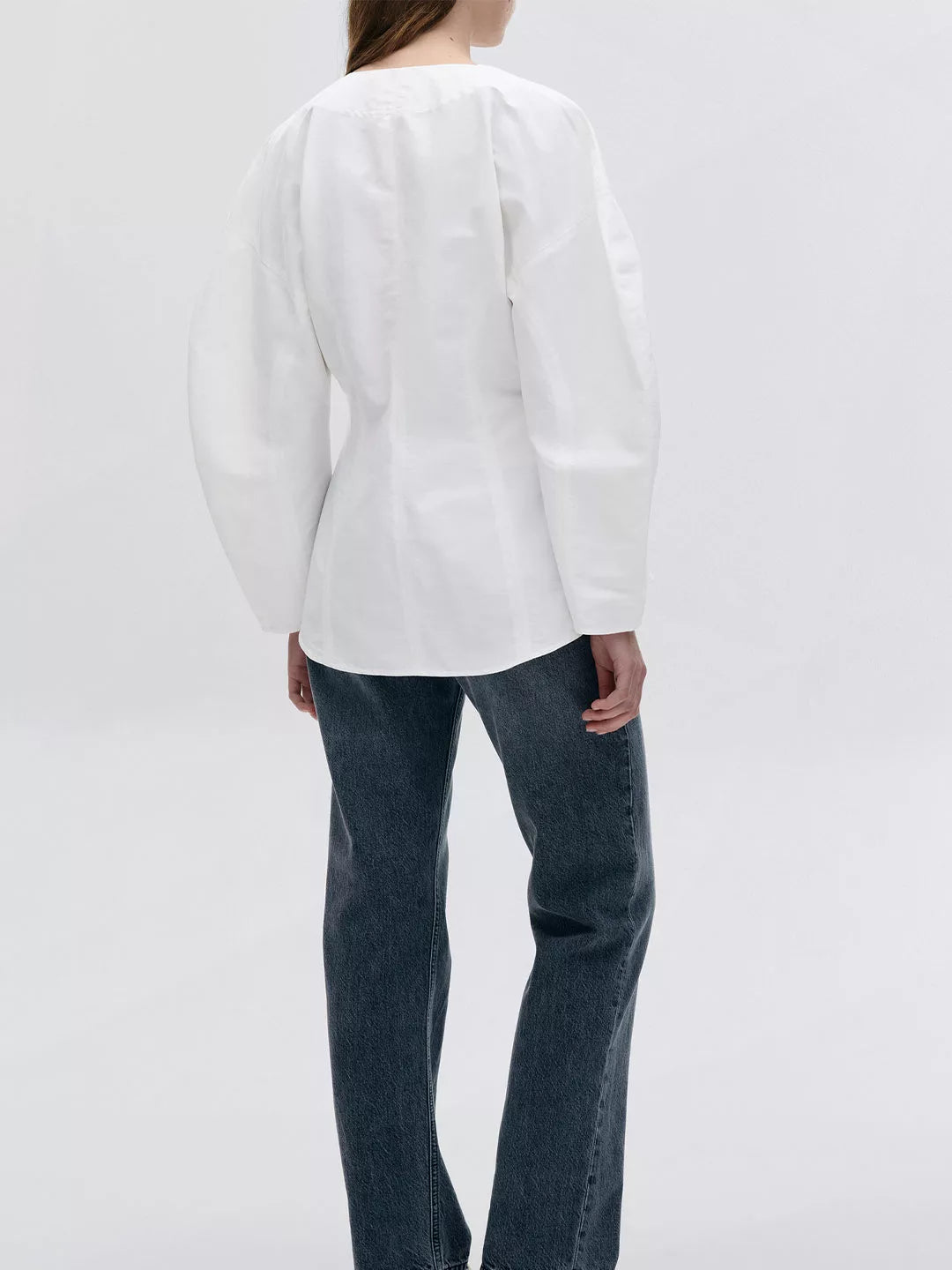 Poplin Fitted Blouse