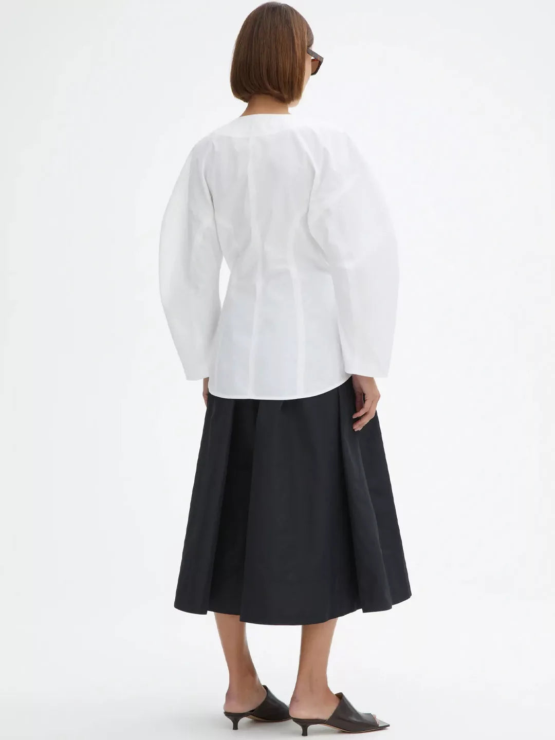 Poplin Fitted Blouse