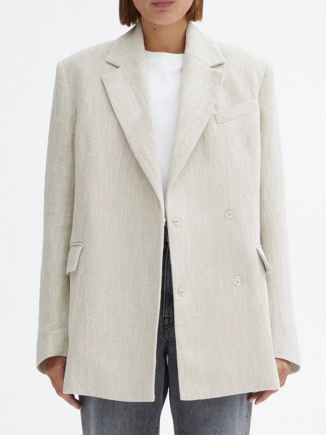 Classic Linen Blazer
