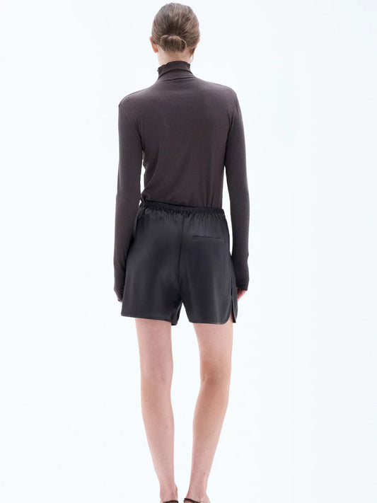 Rib Mock Neck Top