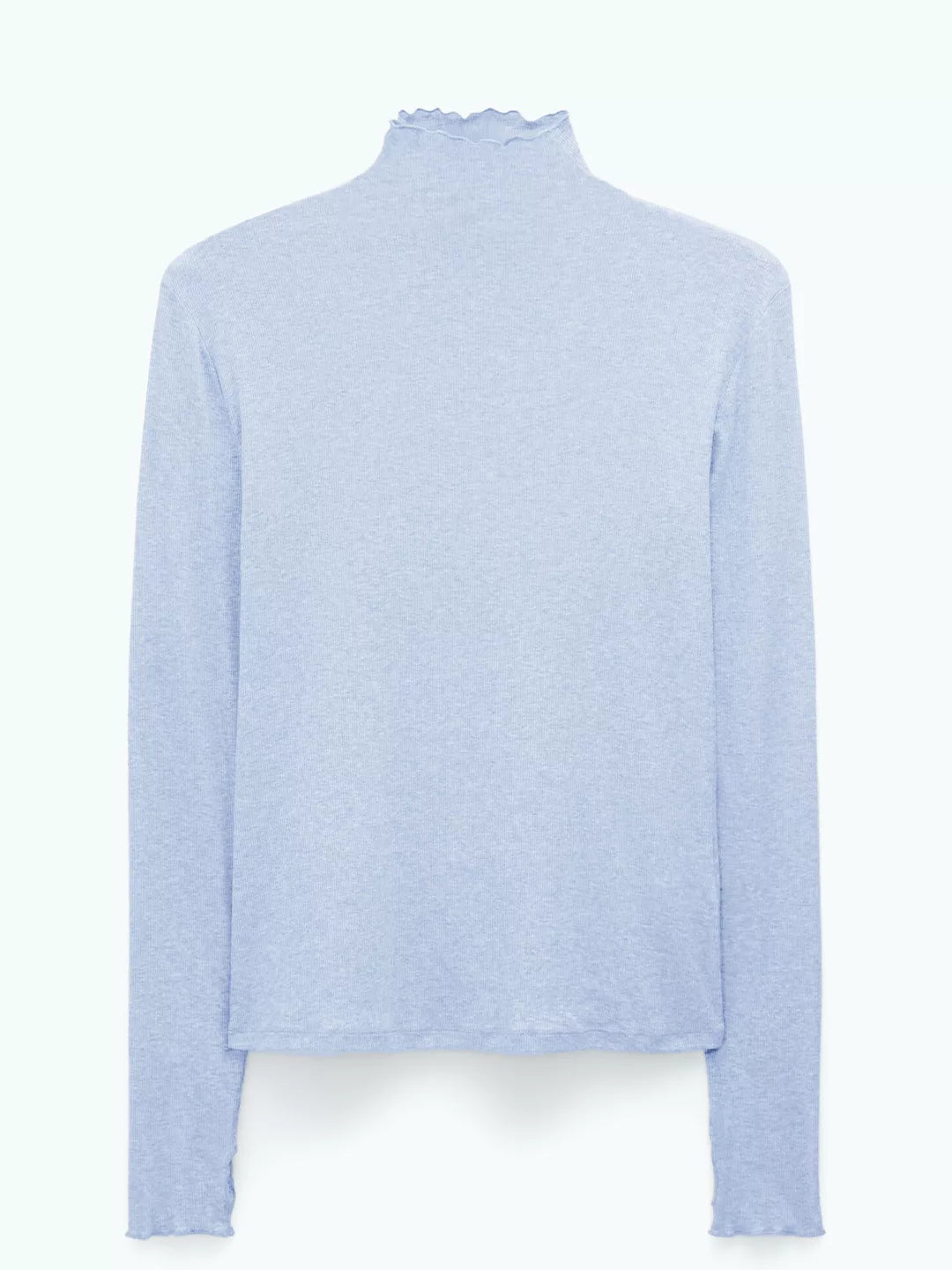 Rib Mock Neck Top