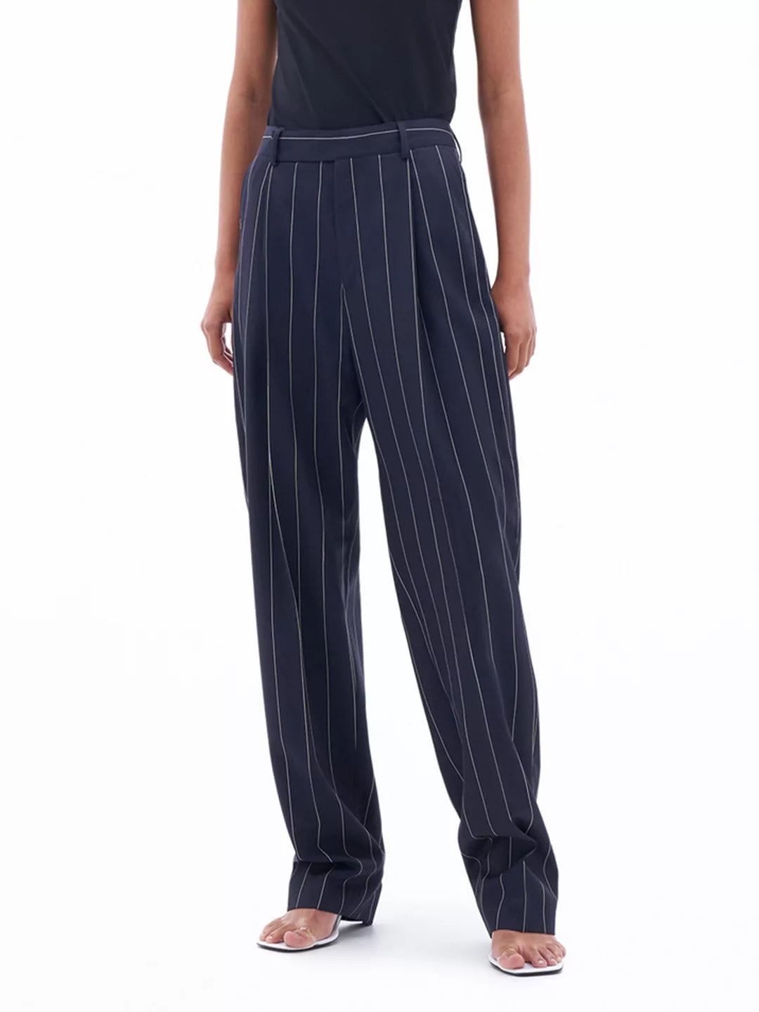 Julie Pinstripe Trouser