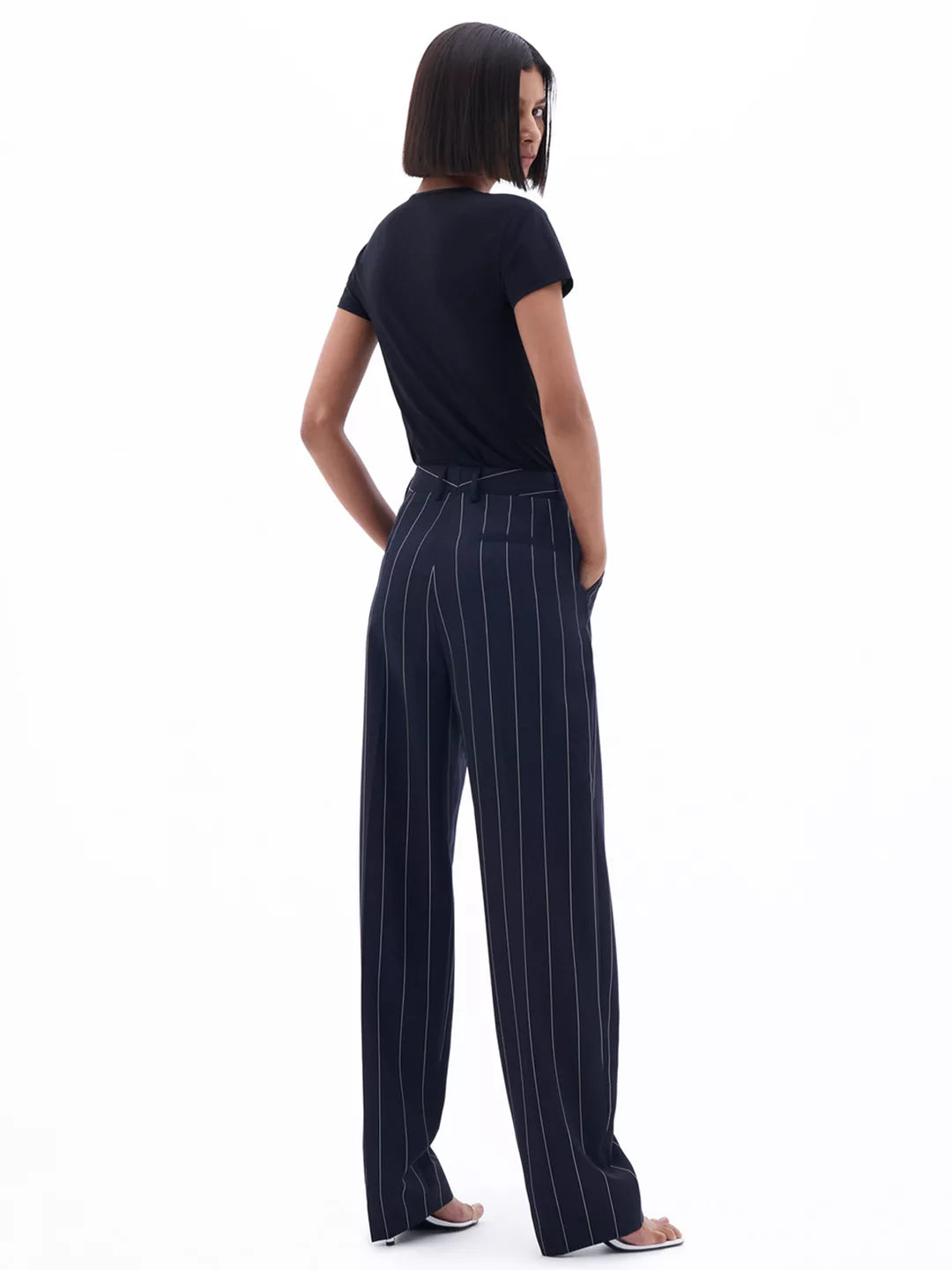 Julie Pinstripe Trouser