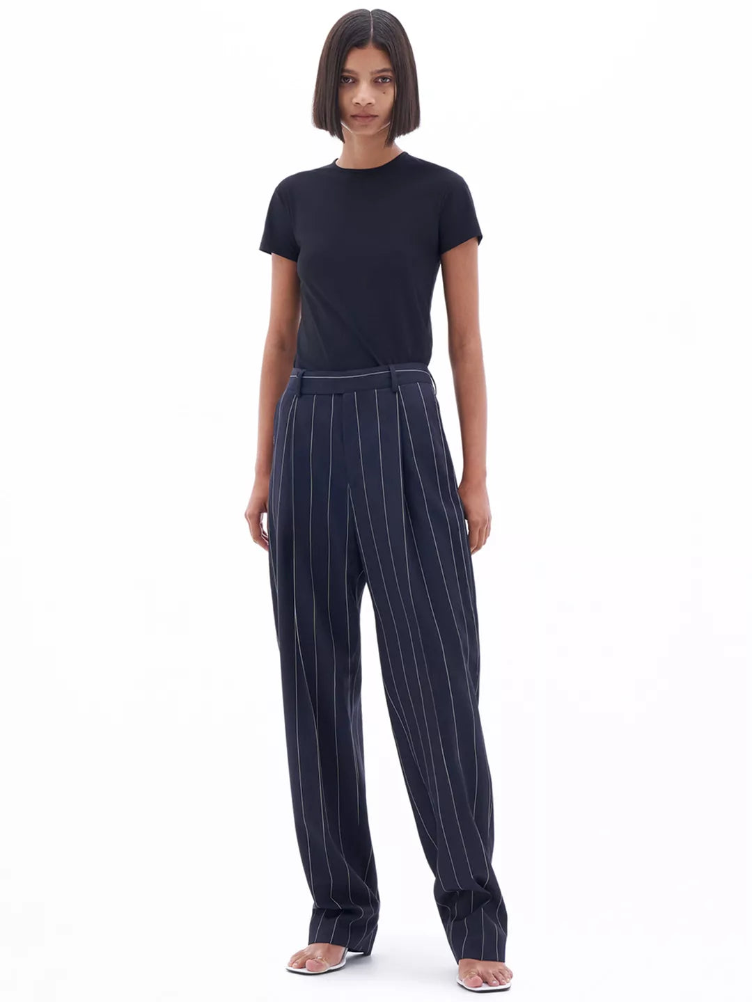 Julie Pinstripe Trouser