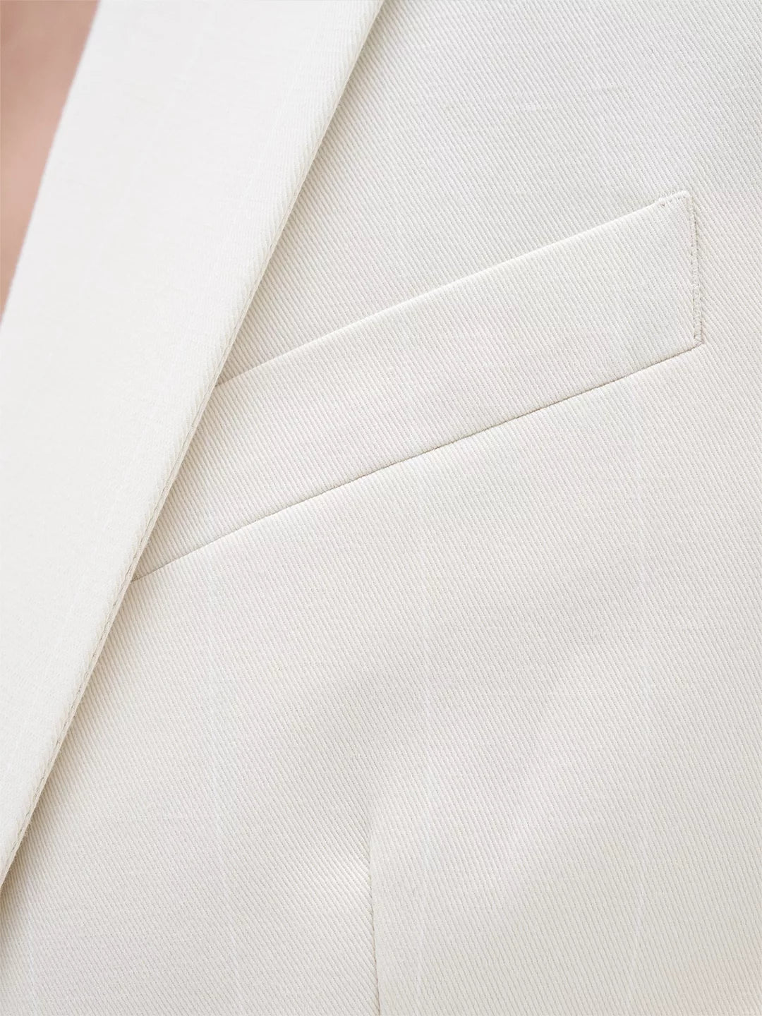 Tailored Pinstripe Blazer