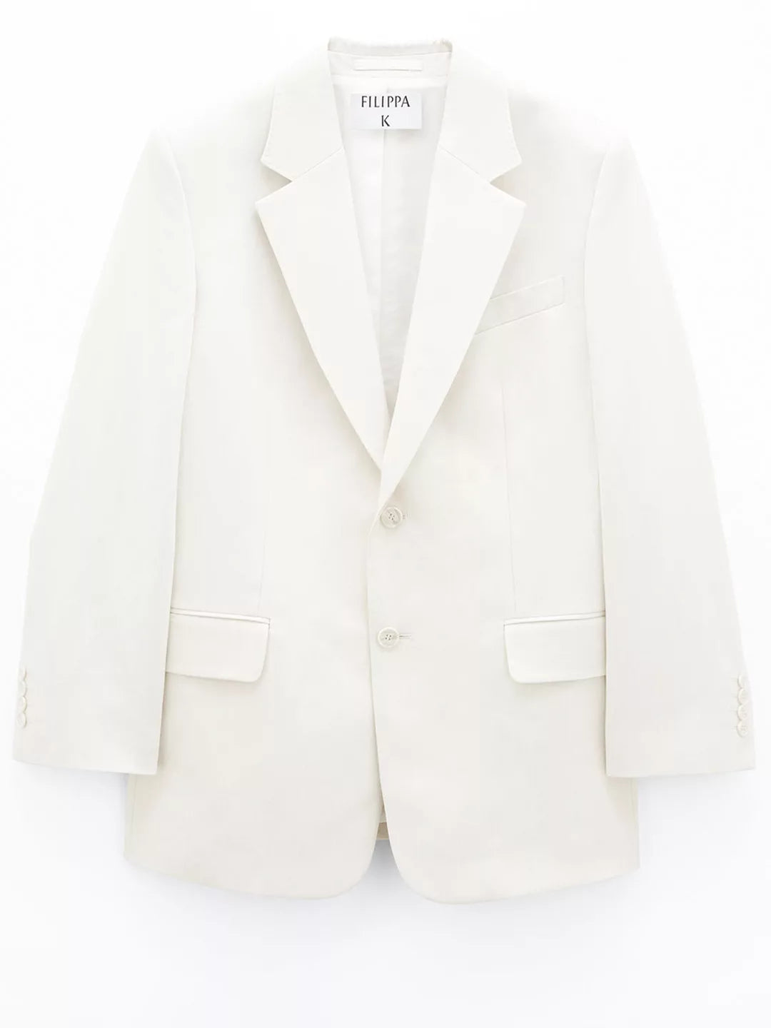 Tailored Pinstripe Blazer
