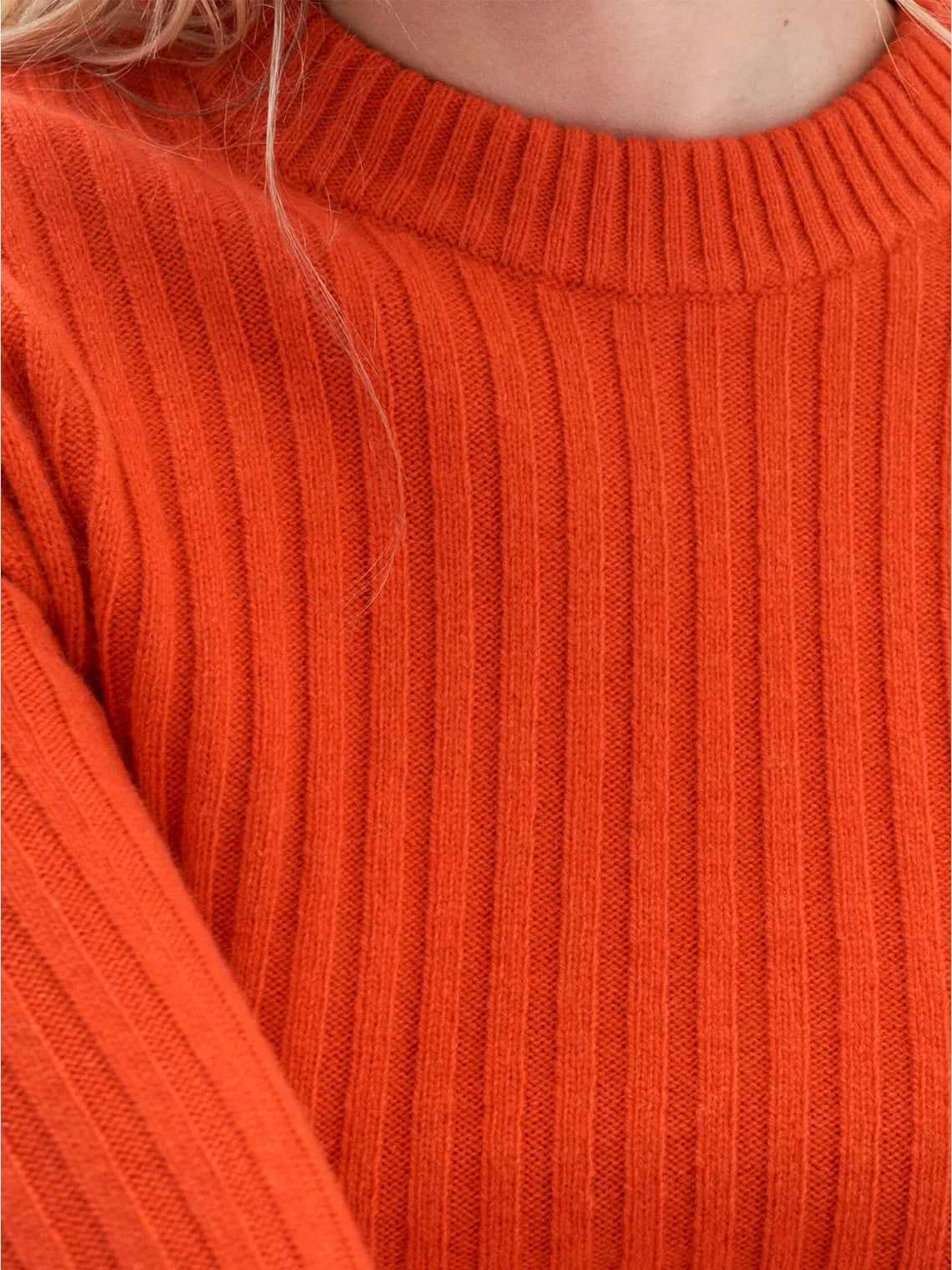 Wool Rib Sweater