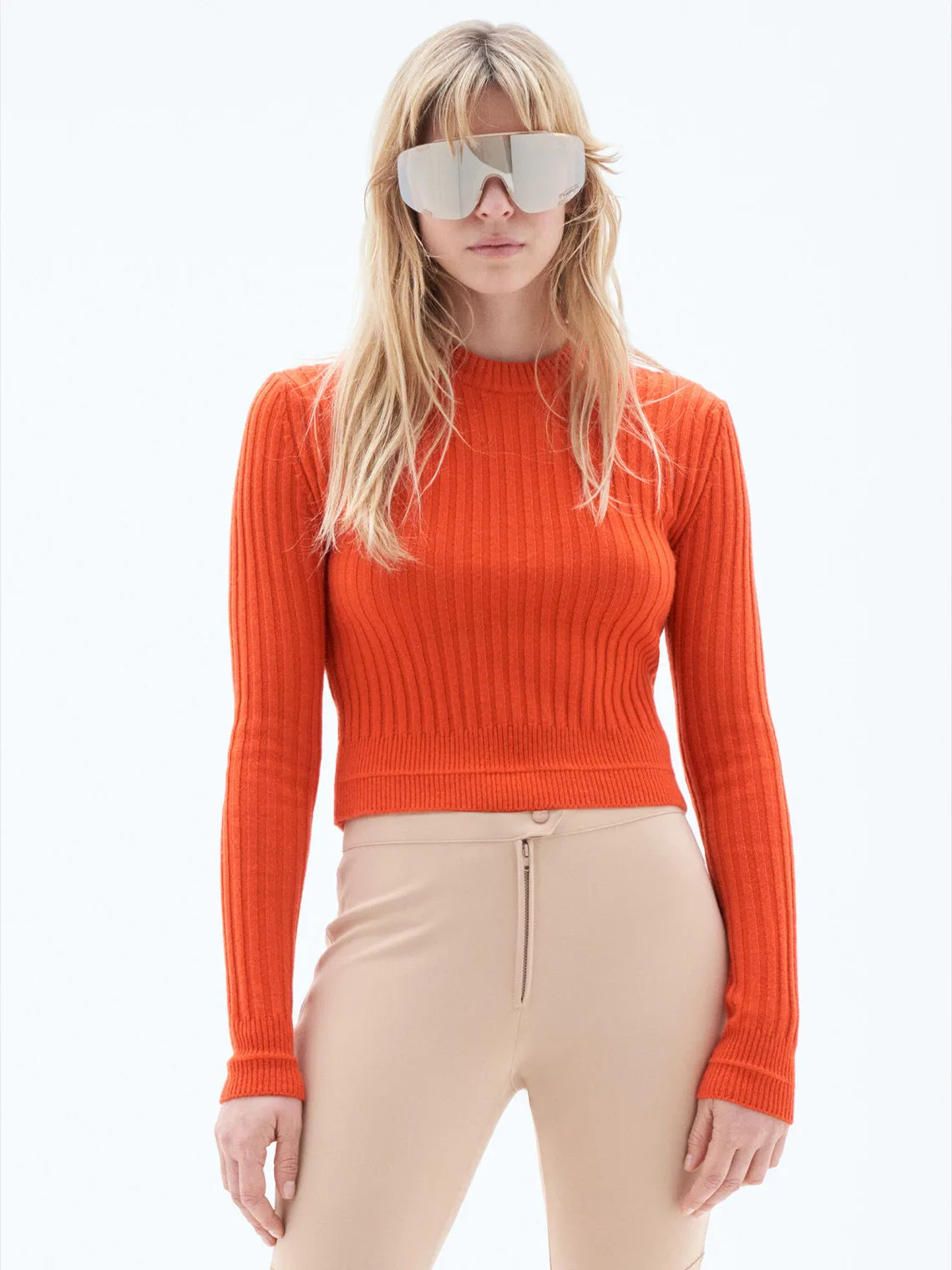Wool Rib Sweater