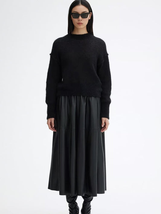 Brushed Alpaca Knit