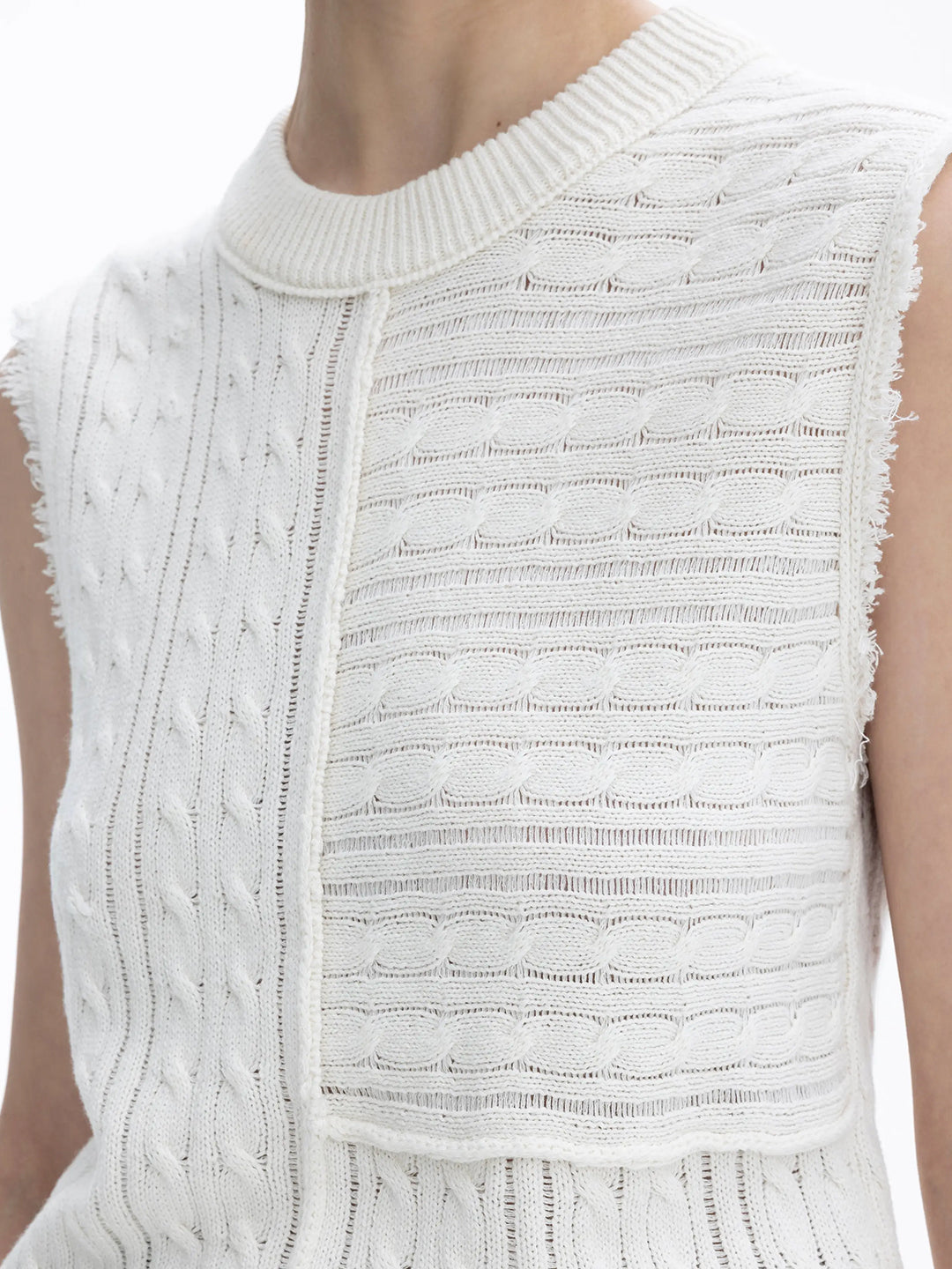 Cable Knit Top