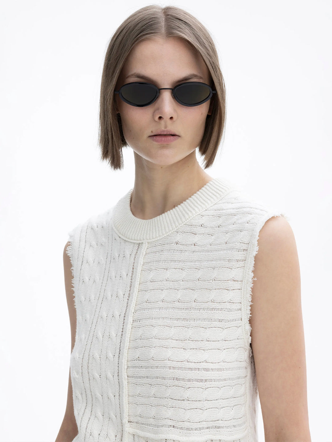 Cable Knit Top