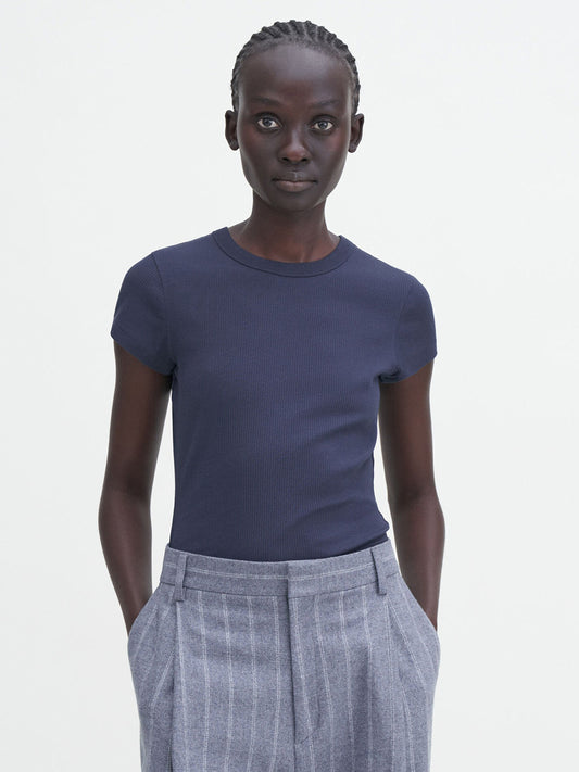 Fine Rib Tee