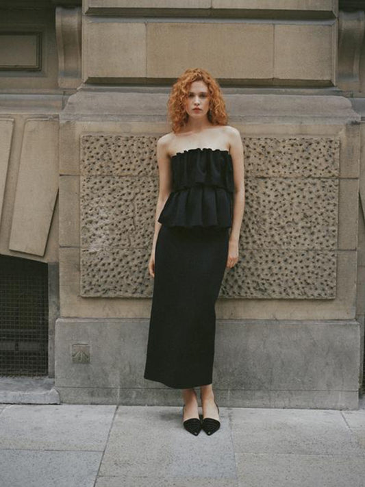 Sculpted Tube Dress