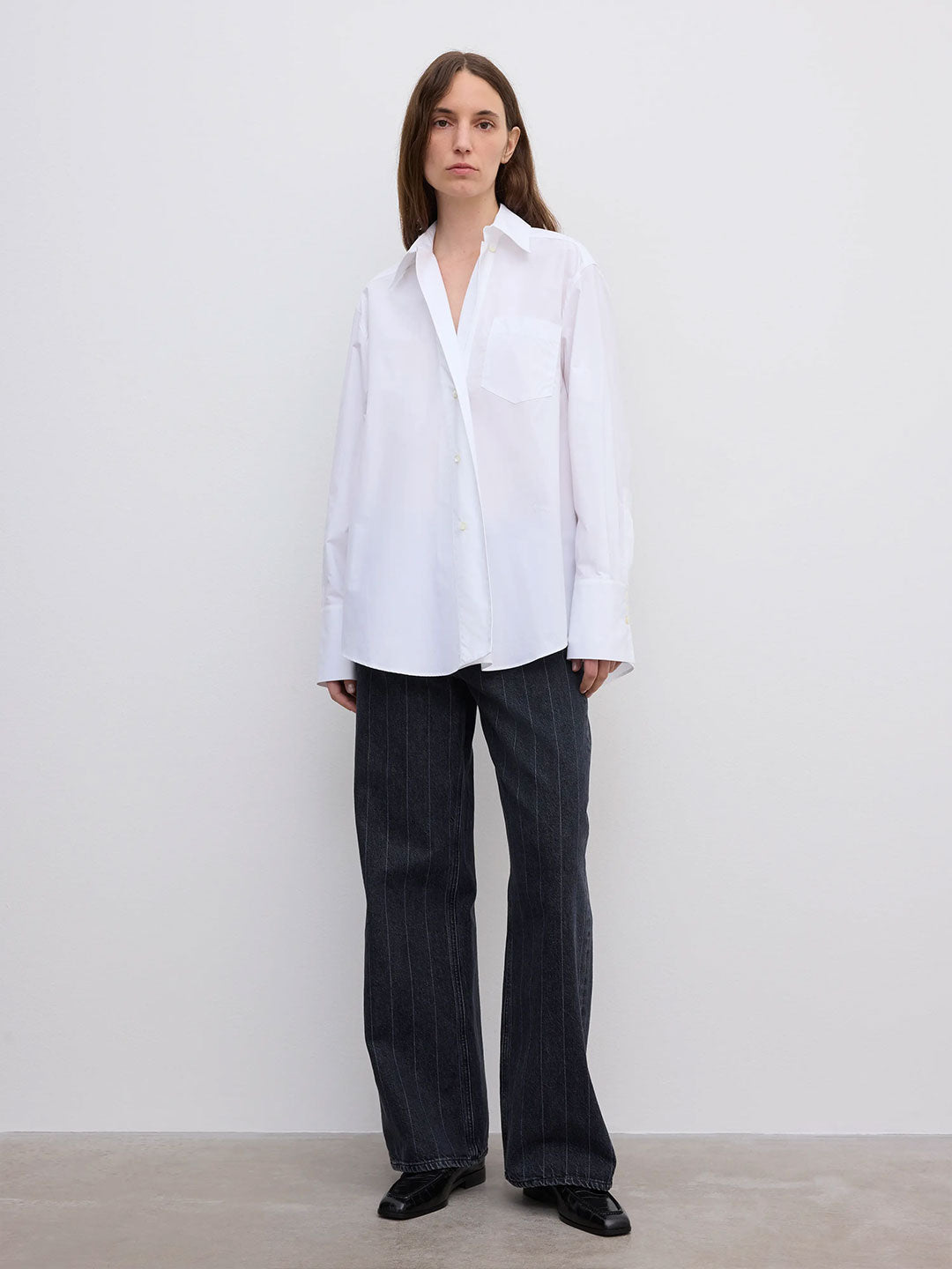 Asymmetric shirt
