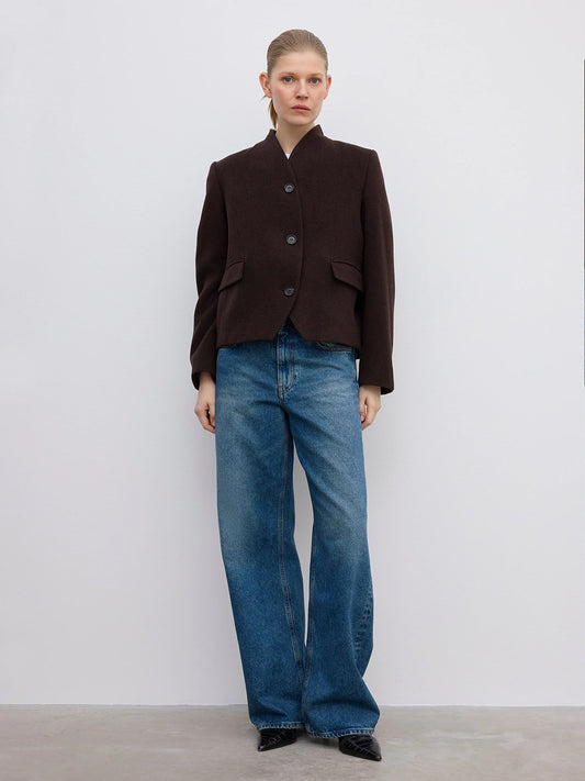 Short Curved Jacket