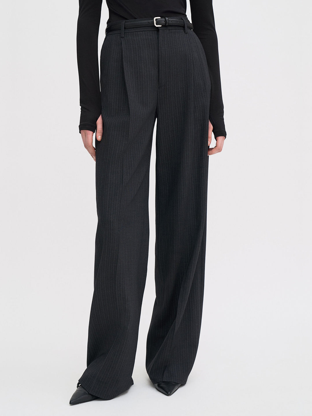 Darcey Pinstripe Trousers