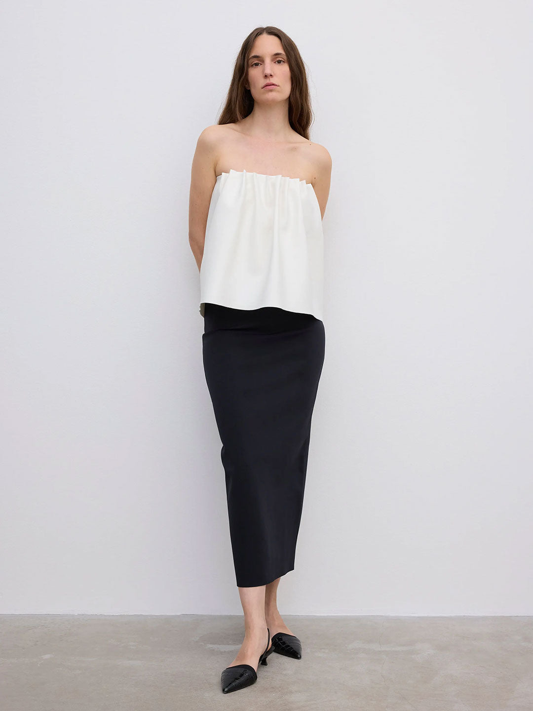 Rouched Tube Dress