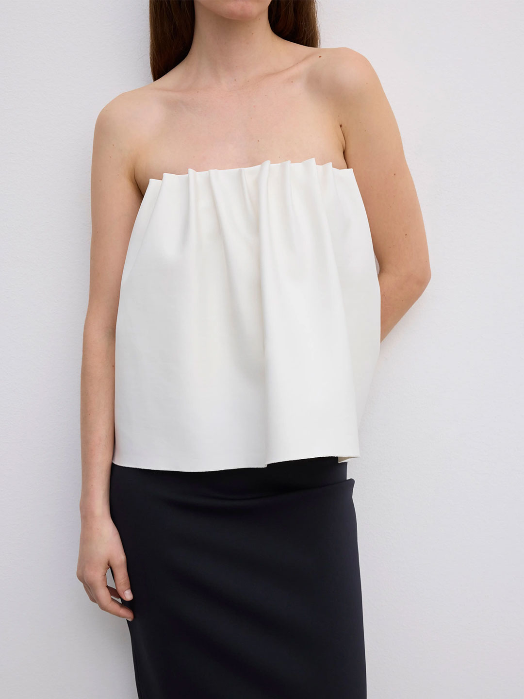 Rouched Tube Dress
