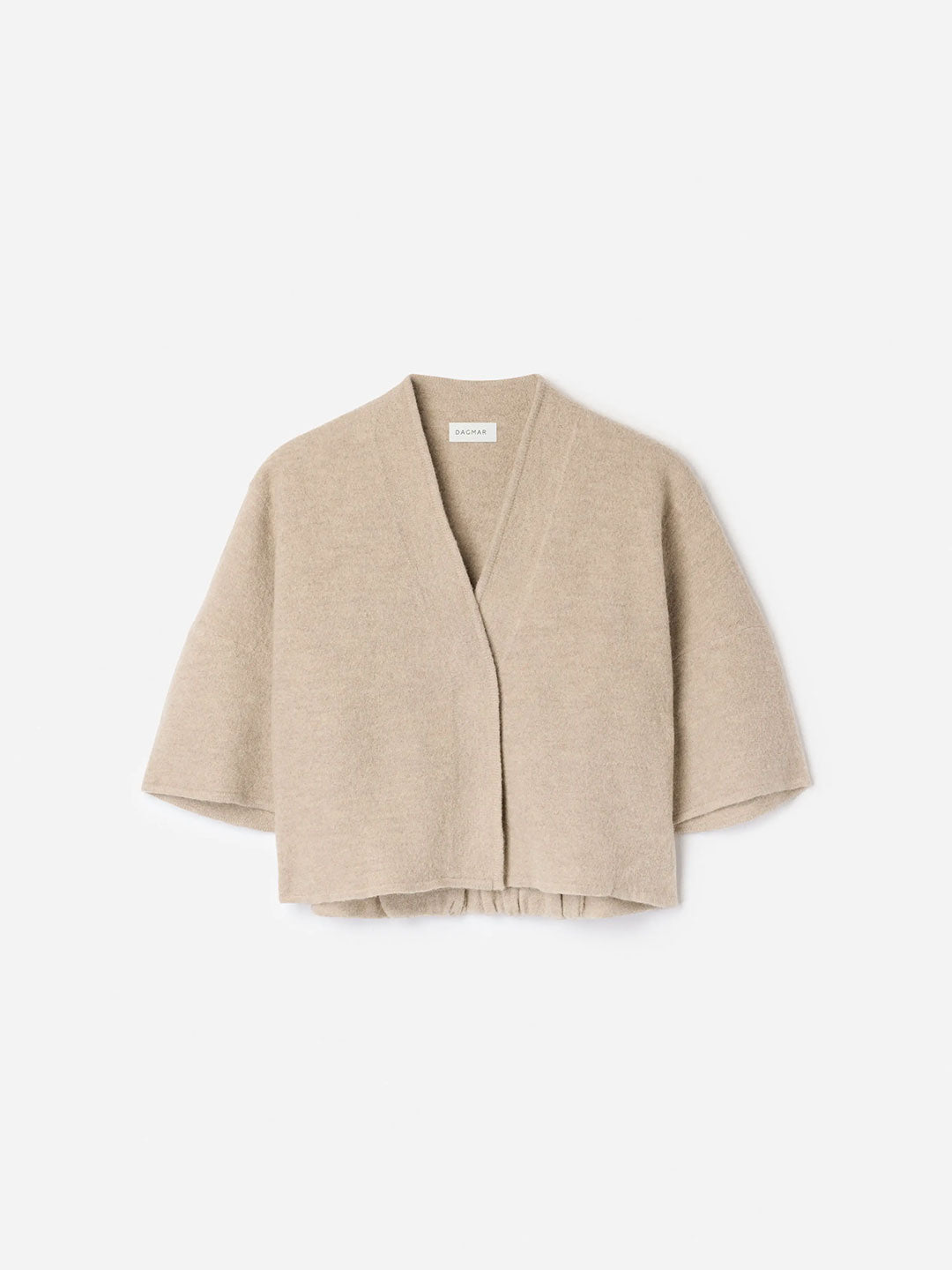 Short Wool Cardigan