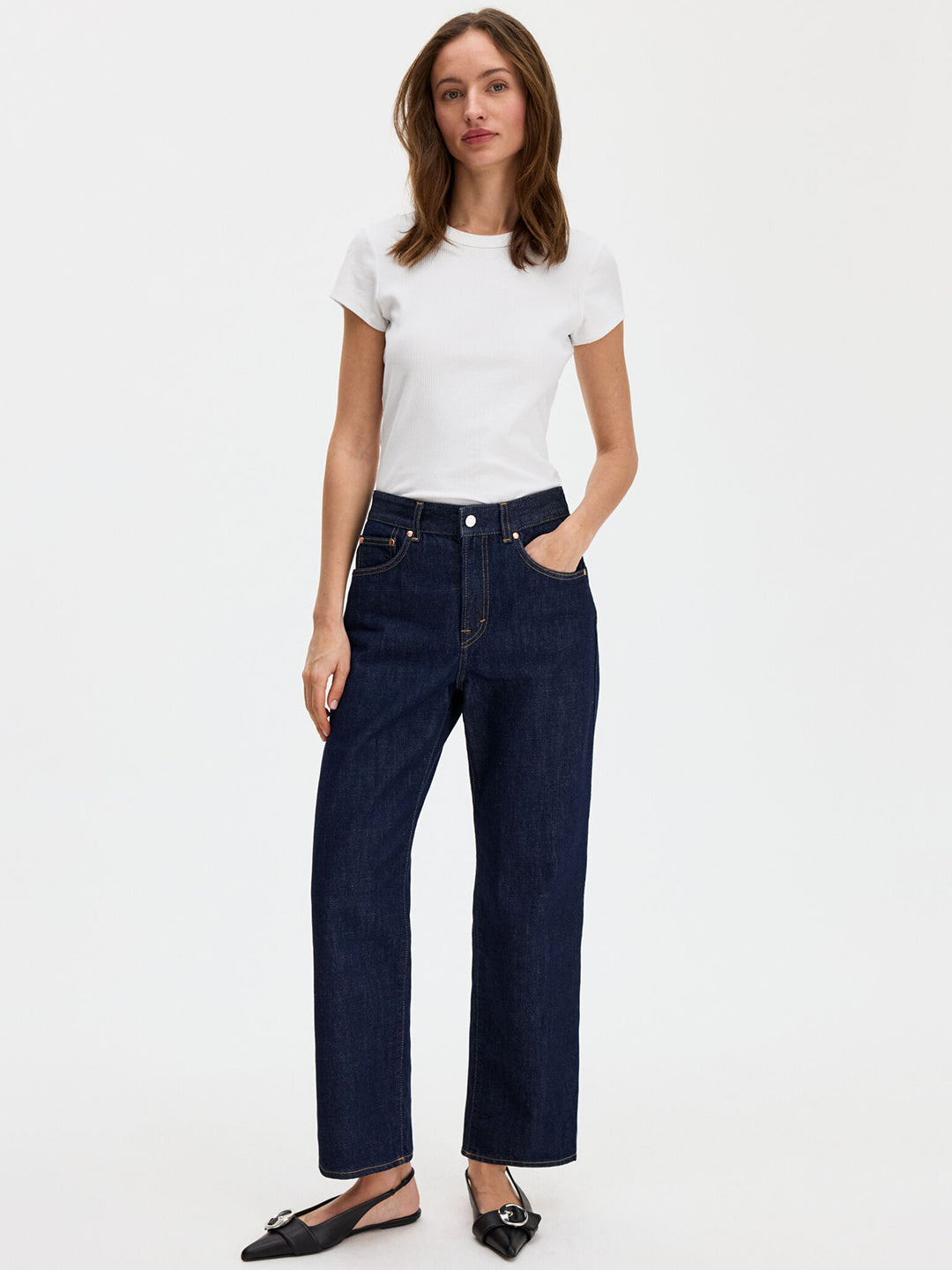 Relaxed High Waisted Jeans
