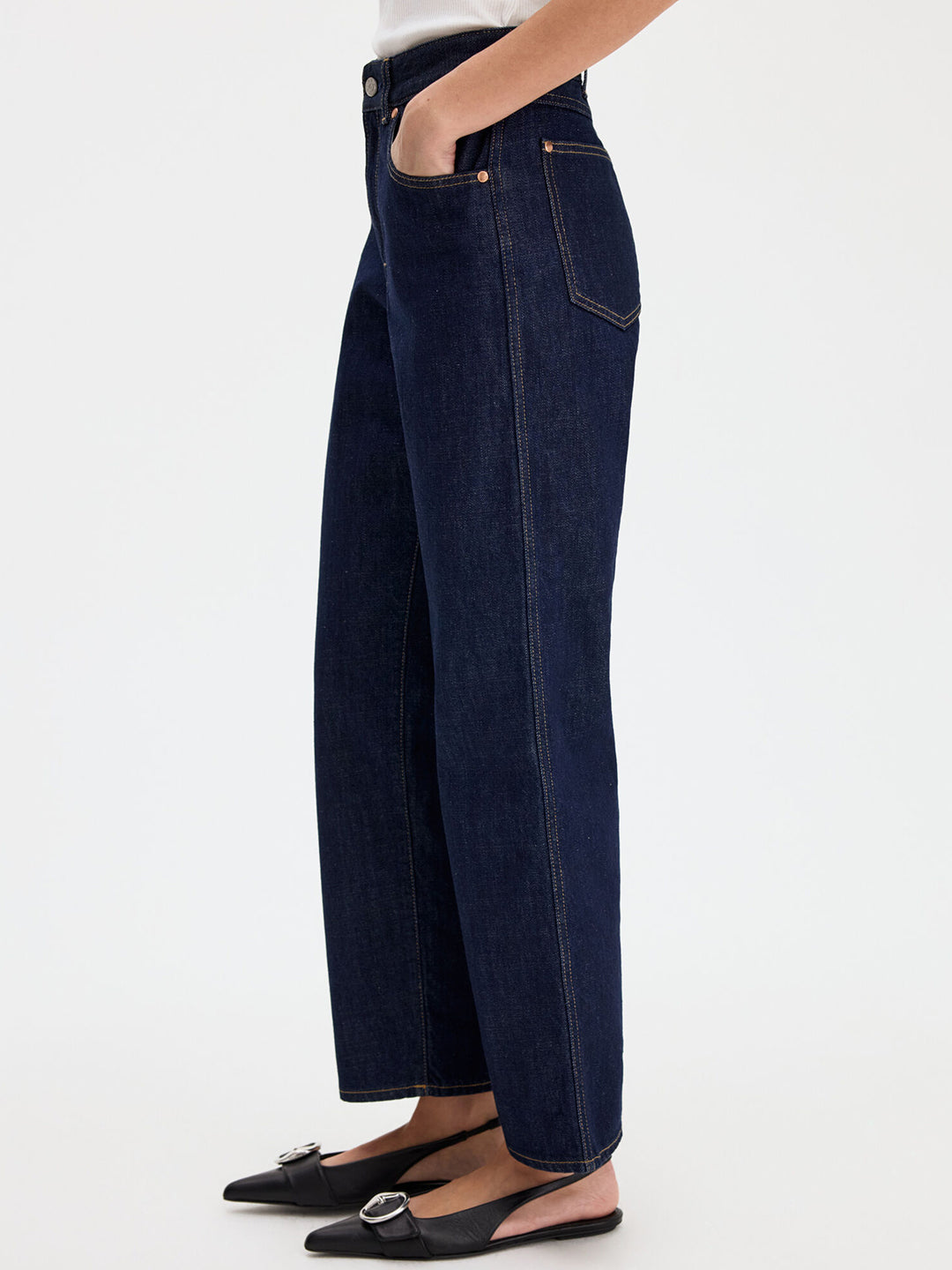 Relaxed High Waisted Jeans