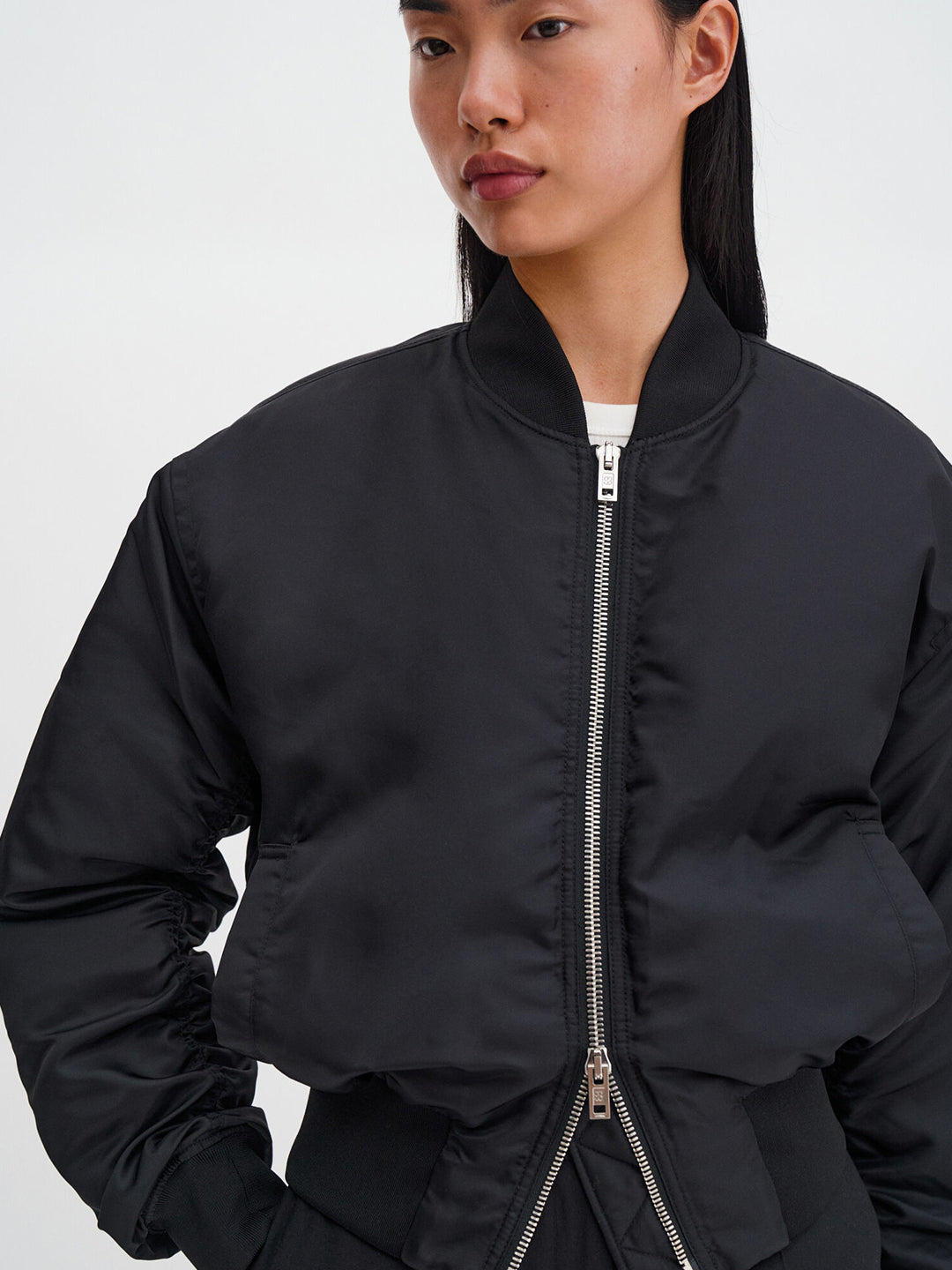 Nylon Zip Jacket