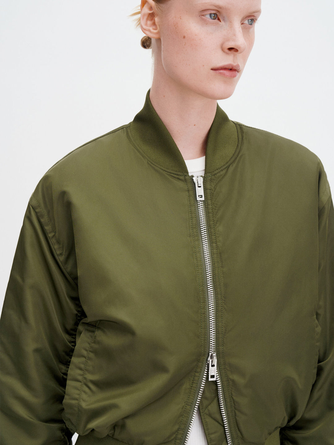 Nylon Zip Jacket