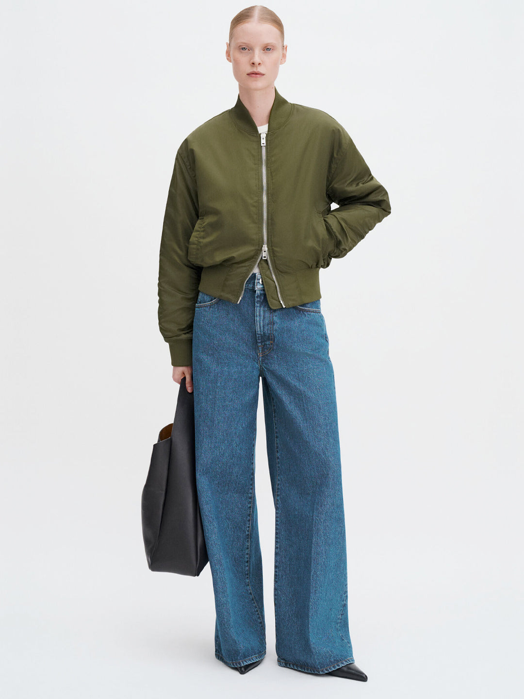 Nylon Zip Jacket