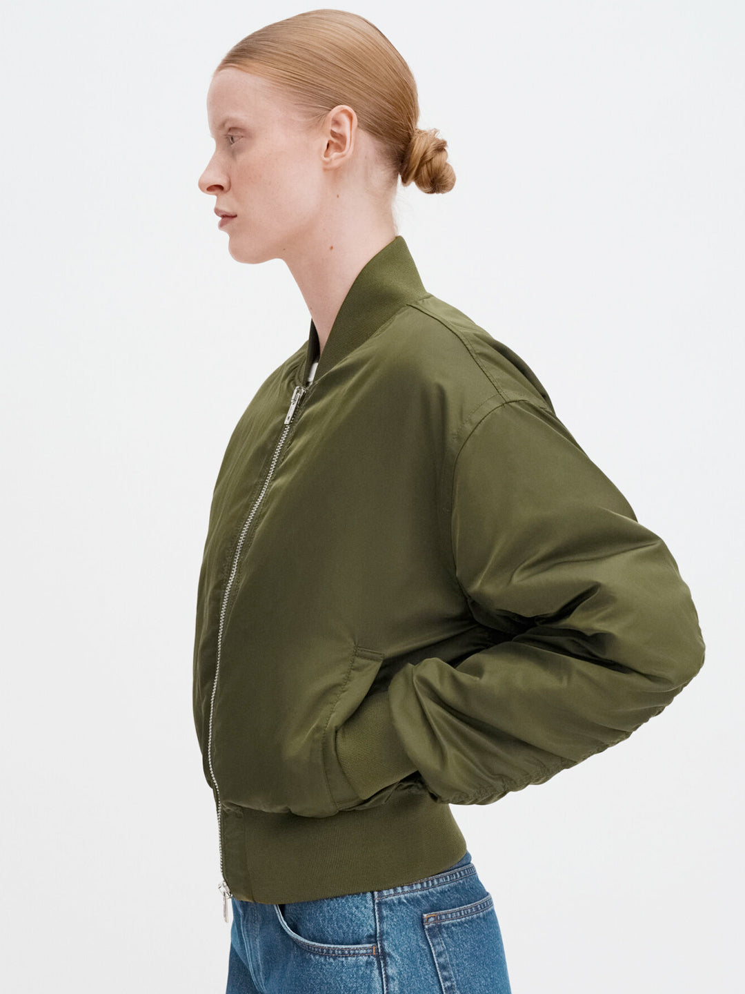 Nylon Zip Jacket