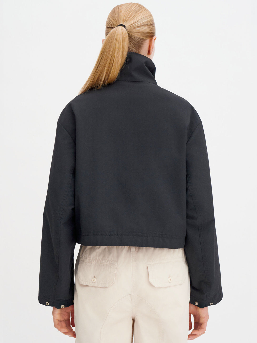 Dafina Cropped Track Jacket