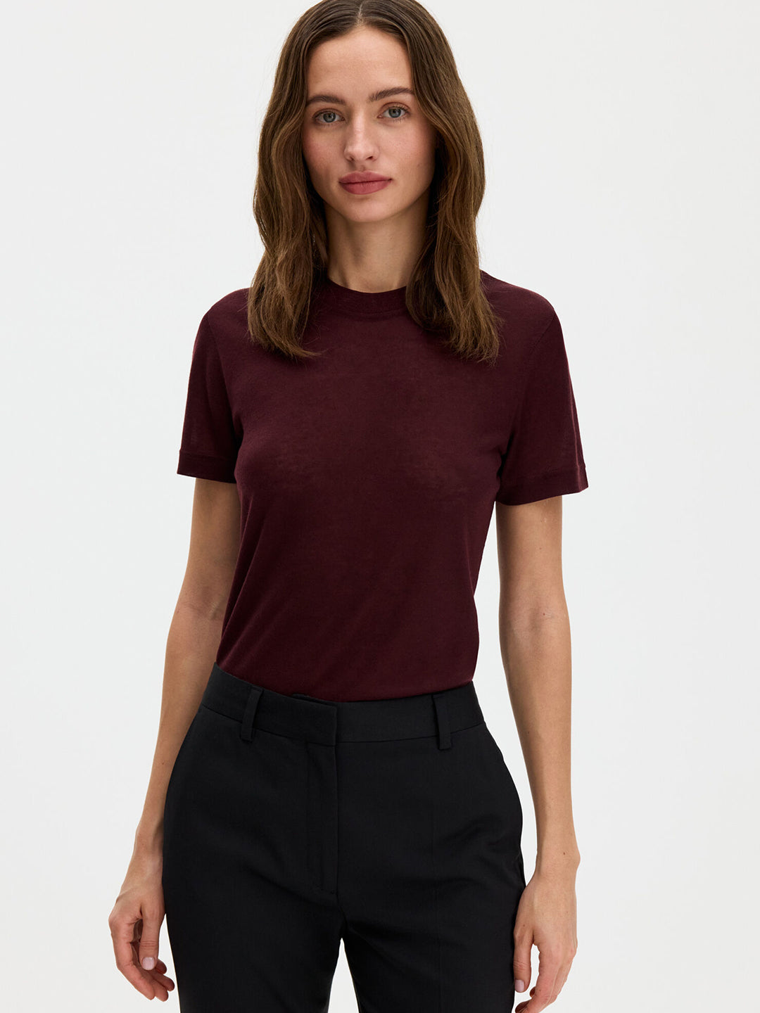 Lyocell Cashmere Tee