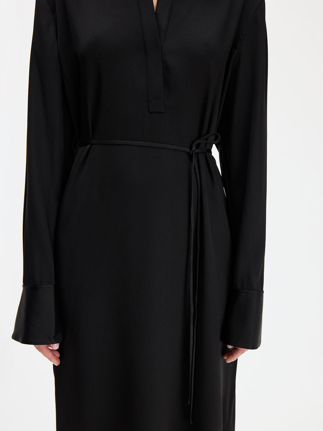 Half Placket Dress