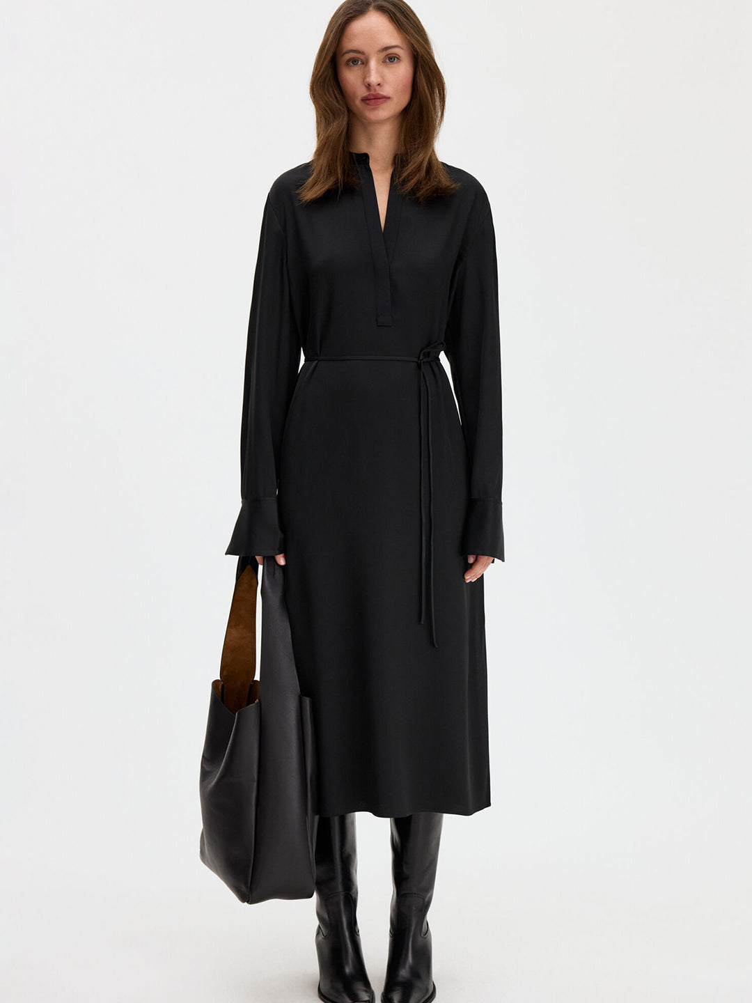 Half Placket Dress