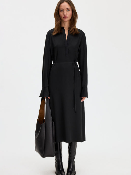 Half Placket Dress