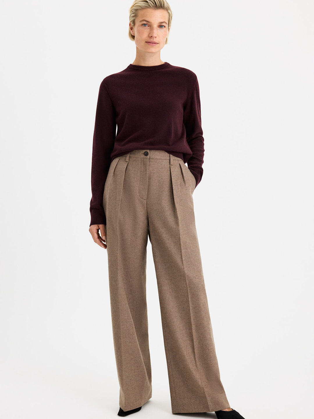 Soft Wool Crewneck Sweater