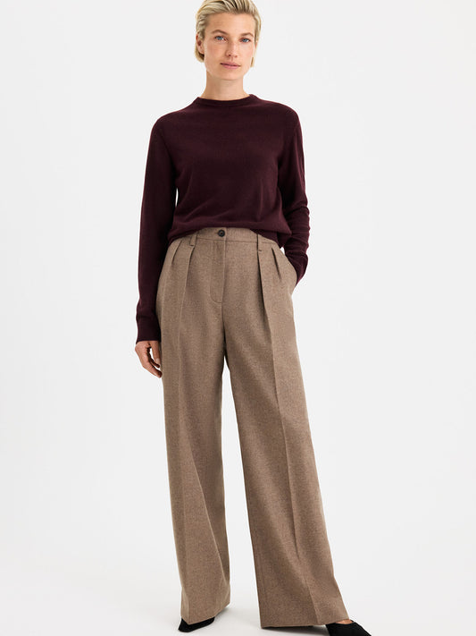 Soft Wool Crewneck Sweater