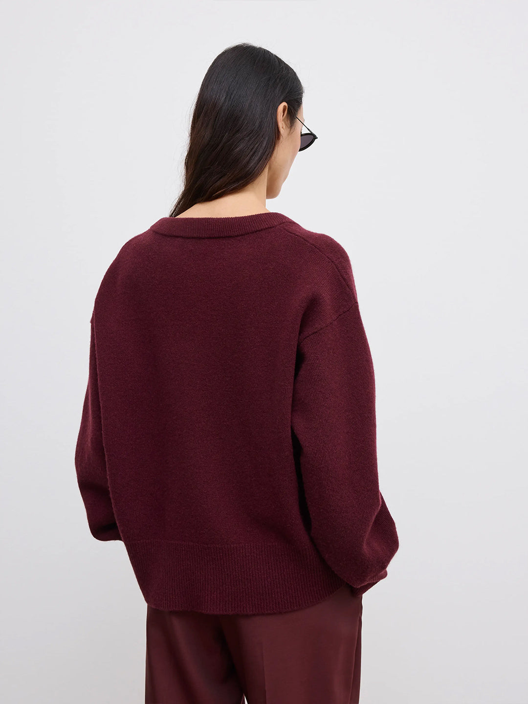 Soft Wool Scoop Knit