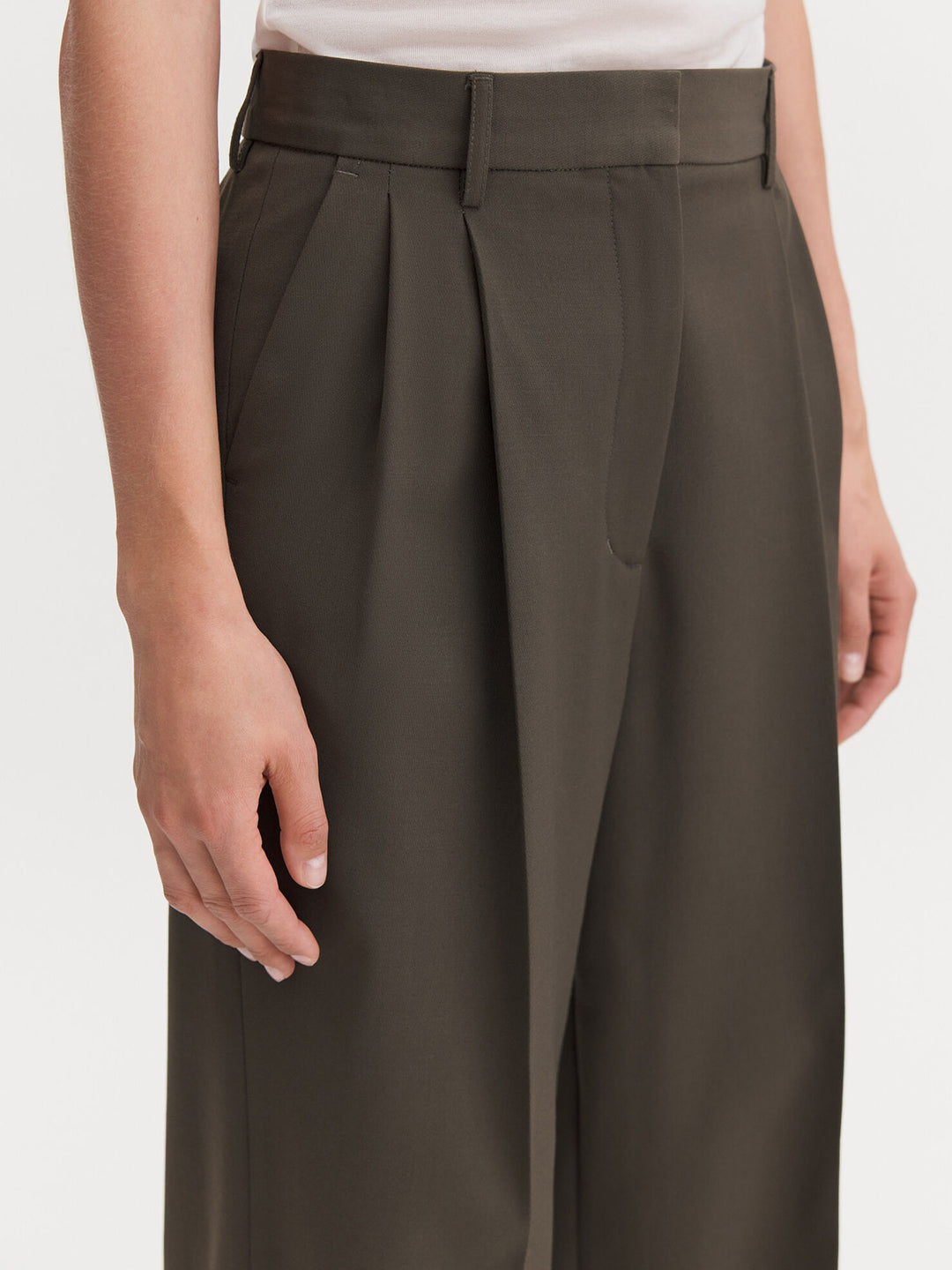 Darcey Wool Trousers