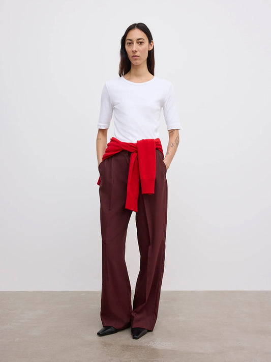 Relaxed Wool Trouser