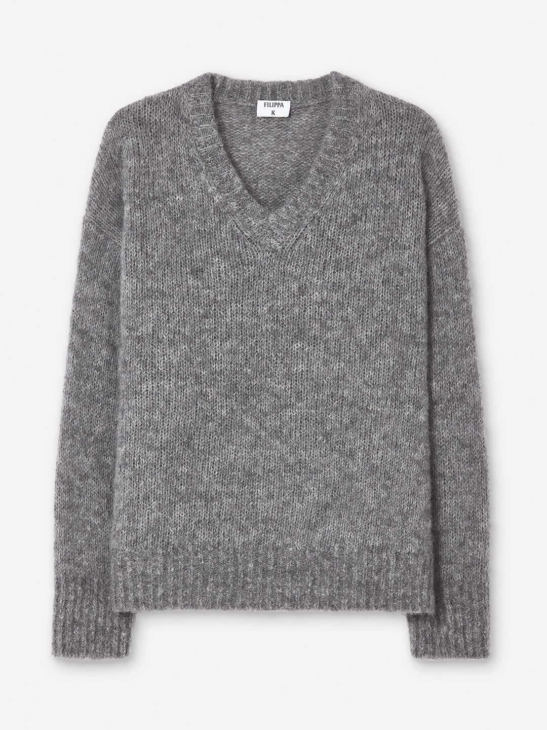 Hairy Alpaca V-Neck Sweater