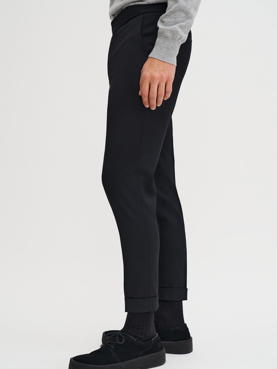Terry Cropped Trousers