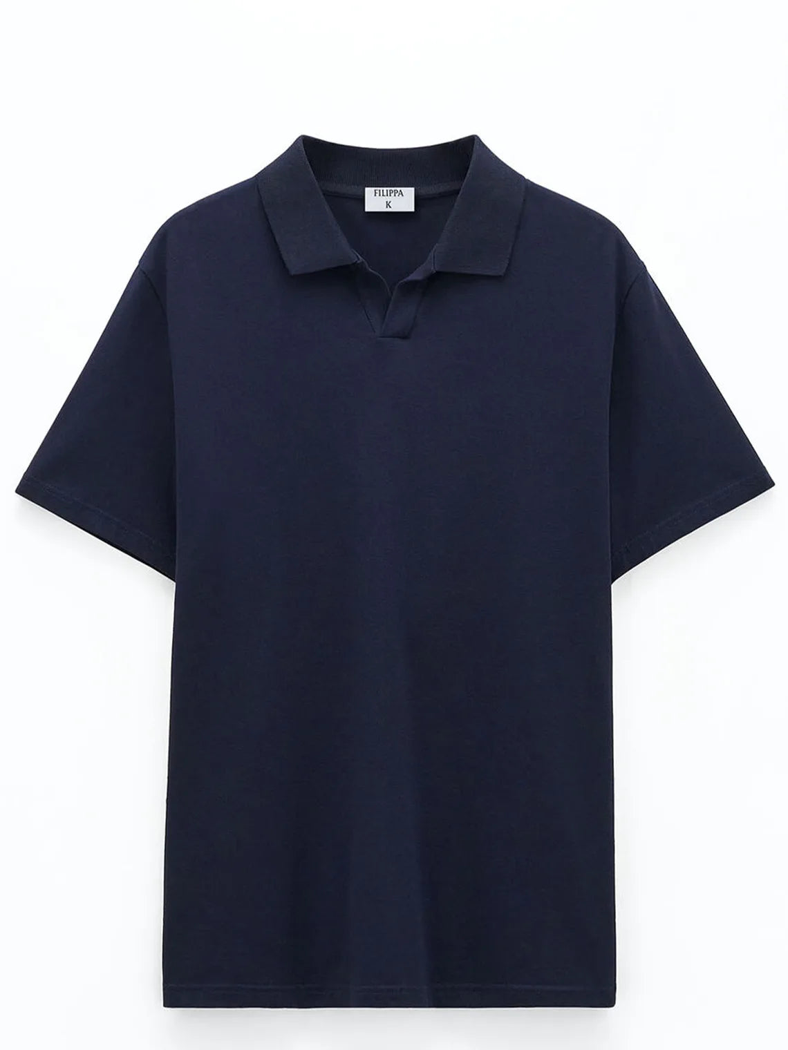 Stretch Cotton Polo T-Shirt