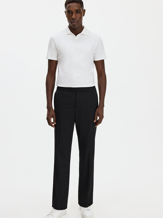 Stretch Cotton Polo T-Shirt