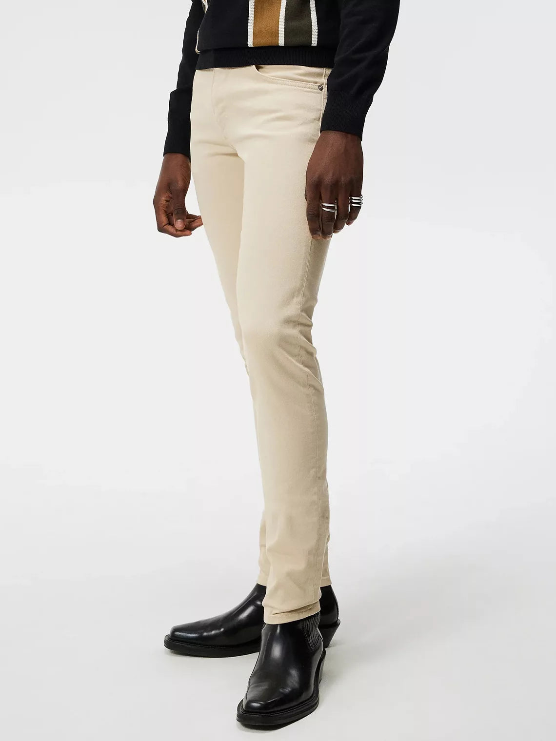 Jay Solid Stretch Jeans