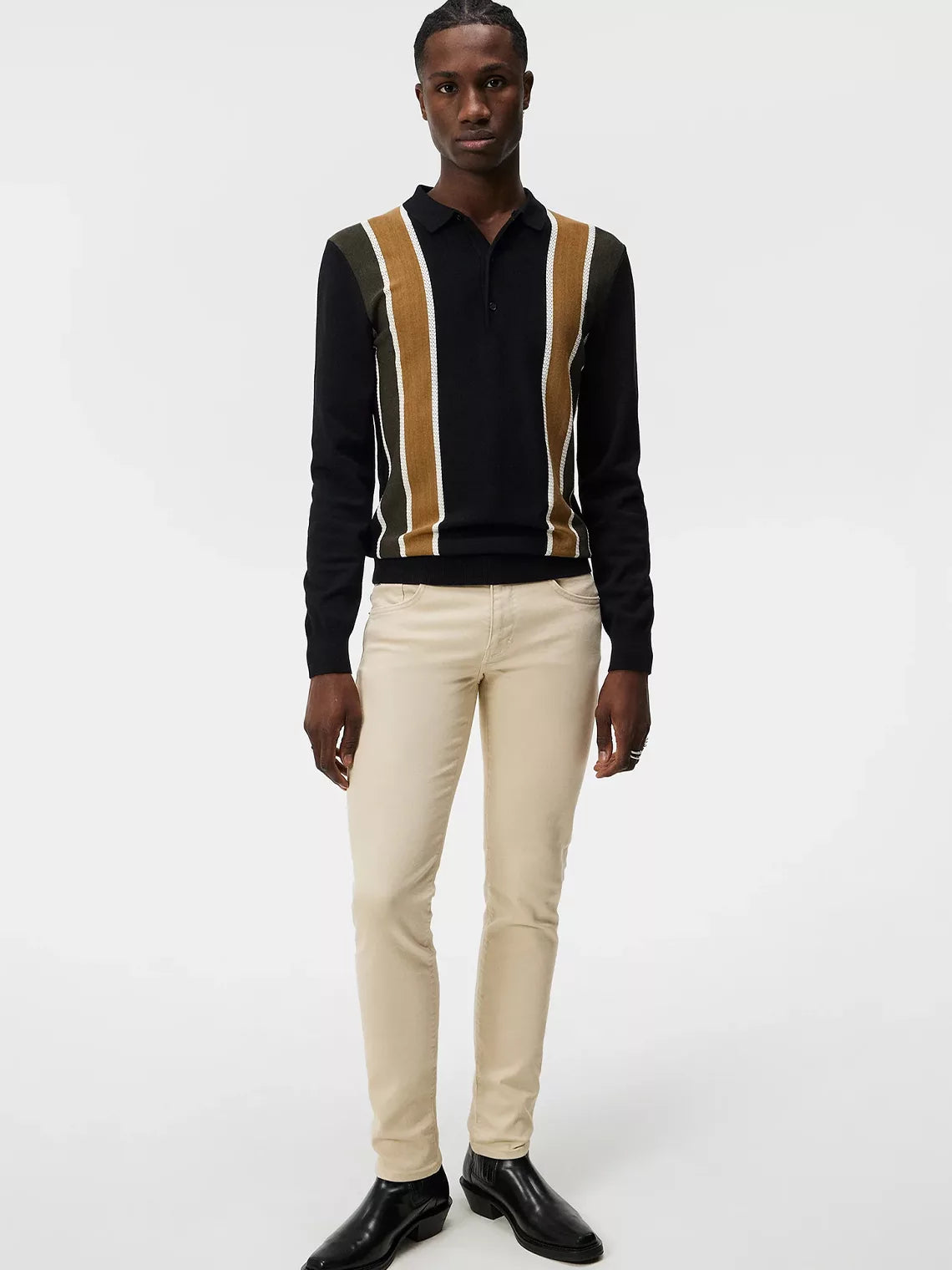 Jay Solid Stretch Jeans