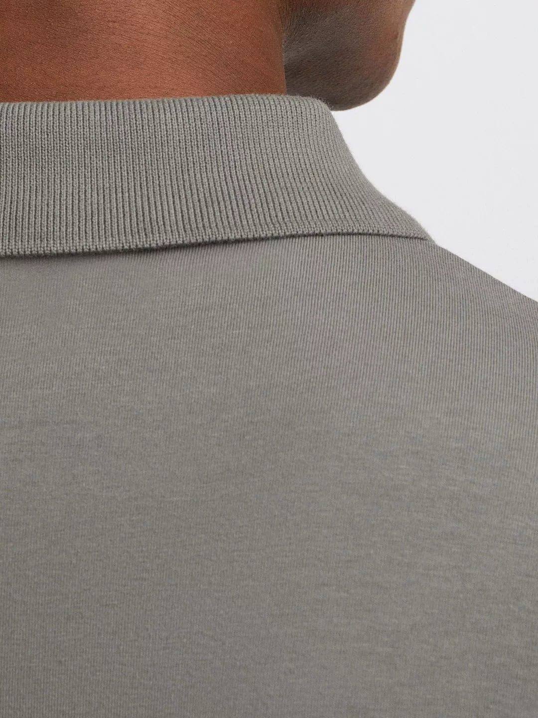Stretch Cotton Polo T-Shirt