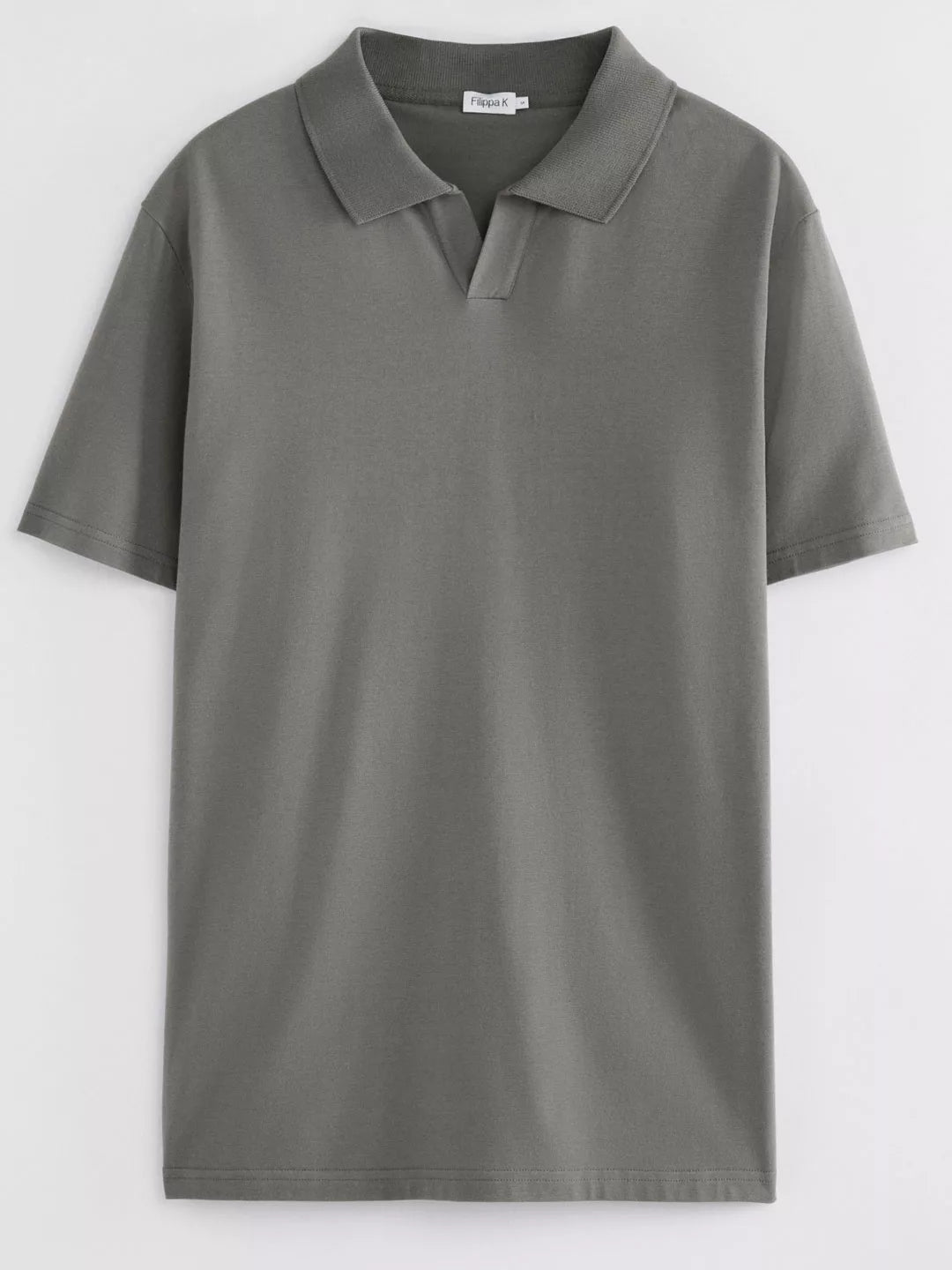 Stretch Cotton Polo T-Shirt