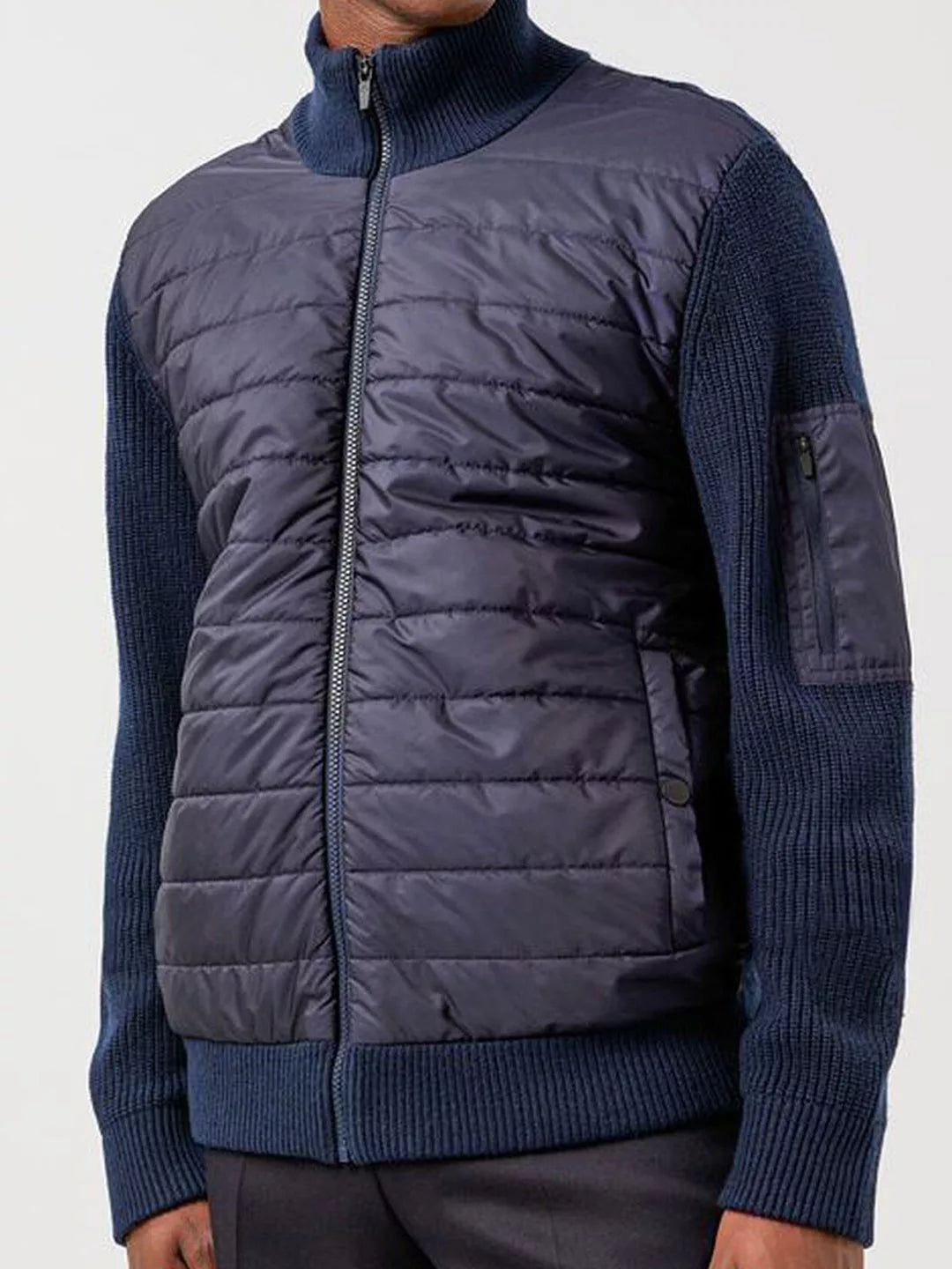 Beck Knitted Hybrid Jacket