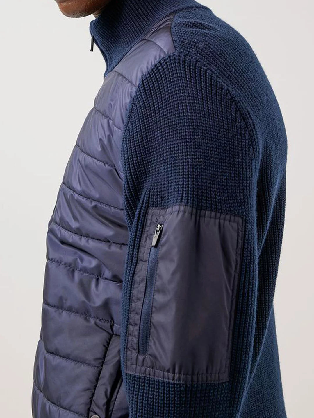 Beck Knitted Hybrid Jacket